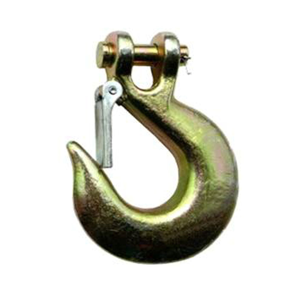 Grade 70 Yellow Zinc Clevis Slip Hook w/Latch