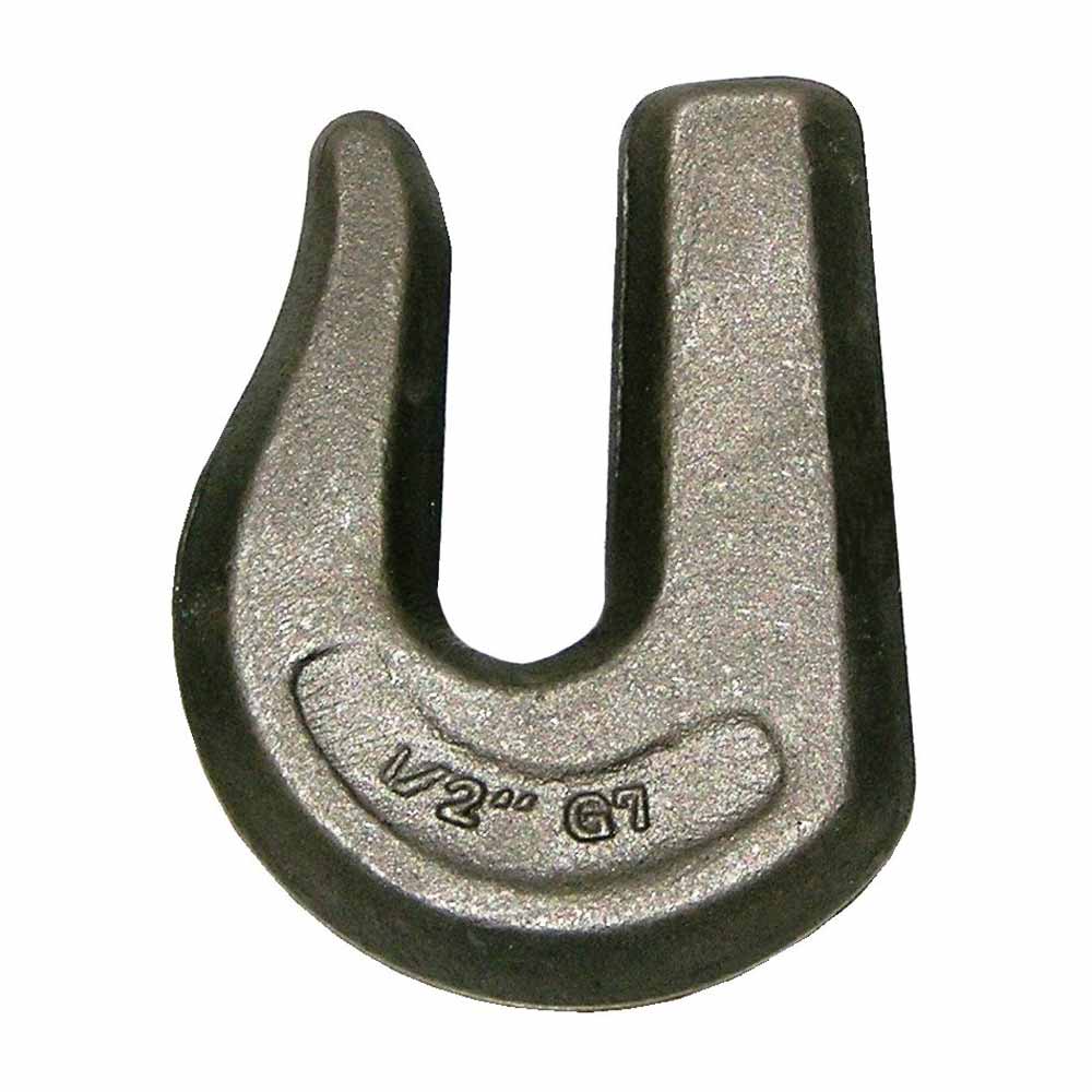 Heavy-Duty Durable Weldable Grade 70 Grab Hook 1/2-Inch