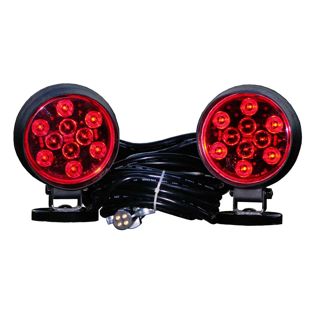 B/A Magnetic Tow Light 10-LED w/30-Foot Cord & 4-Way Plug