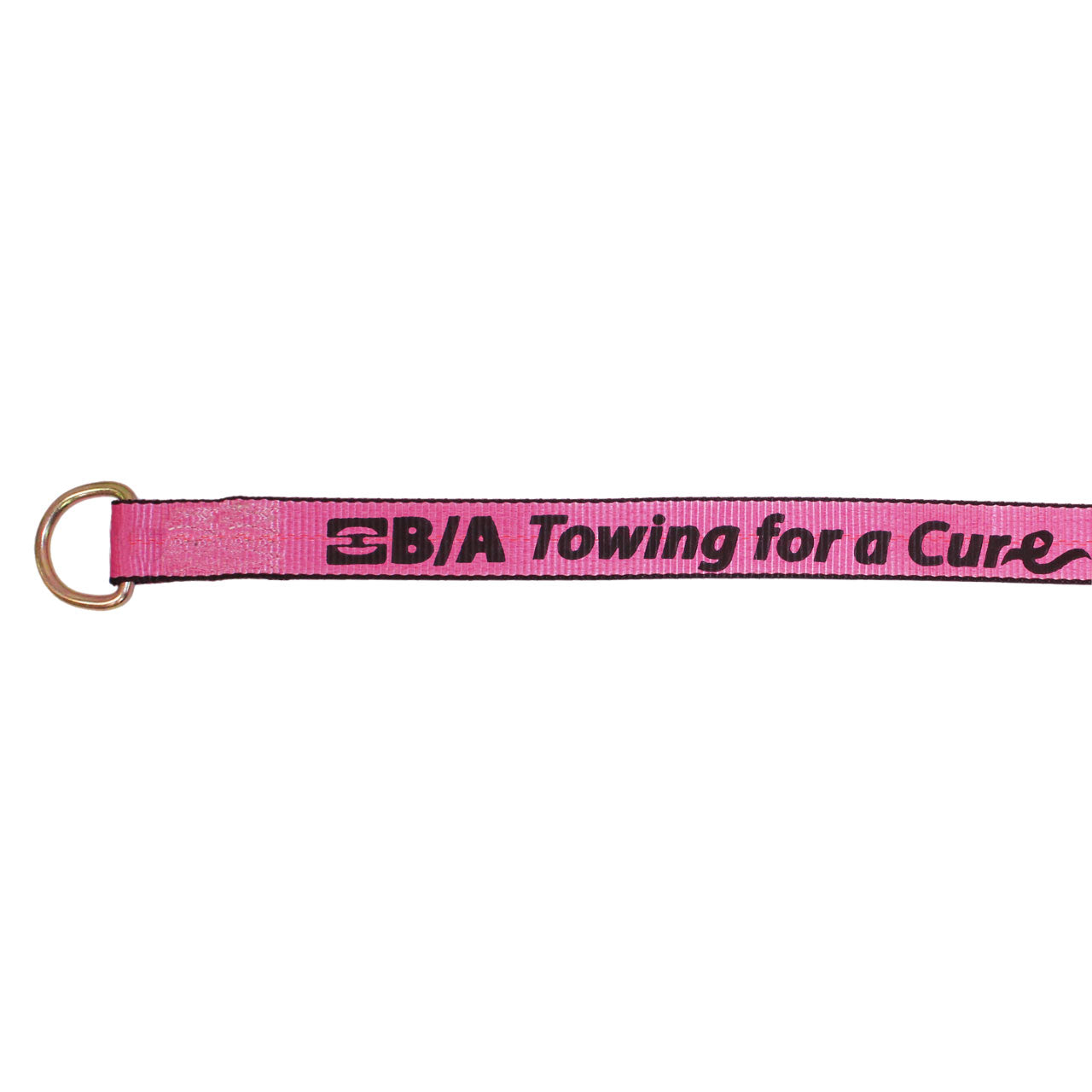 Towing for a Cure Polyester Classic D-Ring Strap 2-Inch
