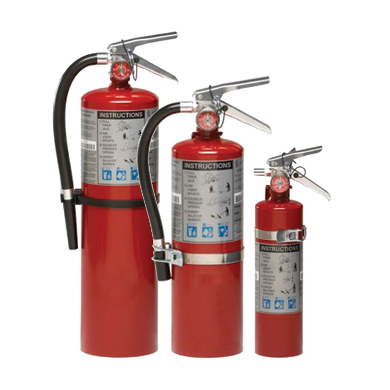 High-Quality Carbon Steel Fire Extinguisher 2.5-Pound