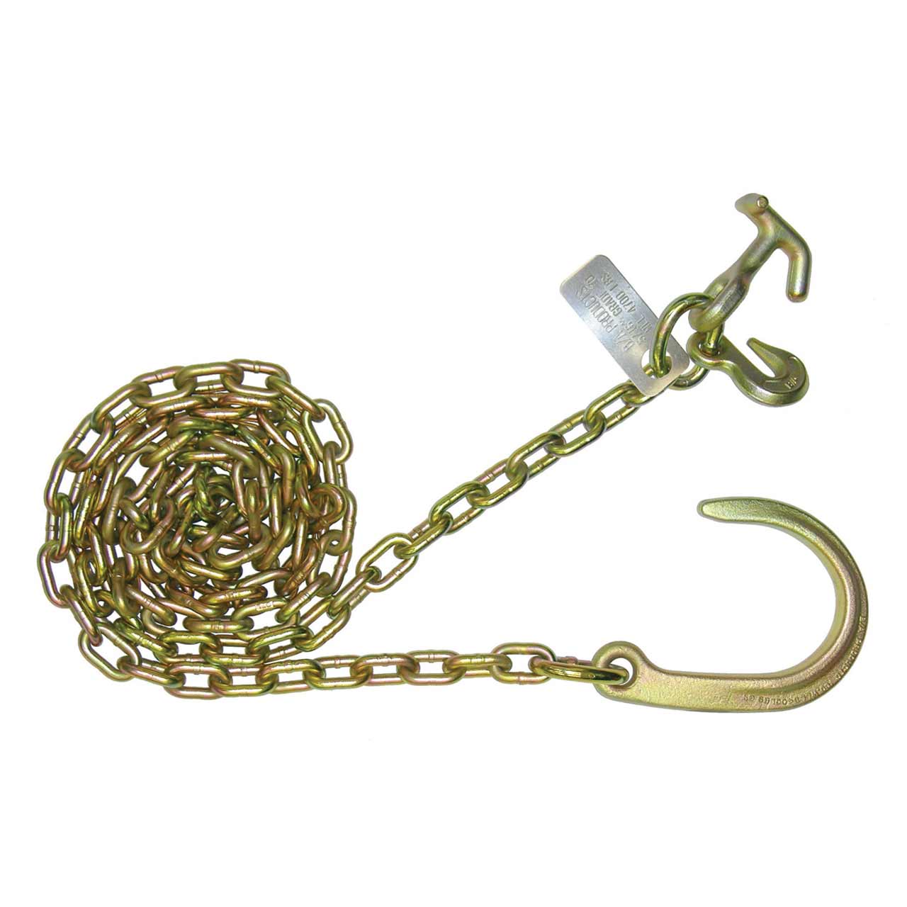 Grab, Hammerhead T-J Combo, & 8” J Hook Chain 10-Foot
