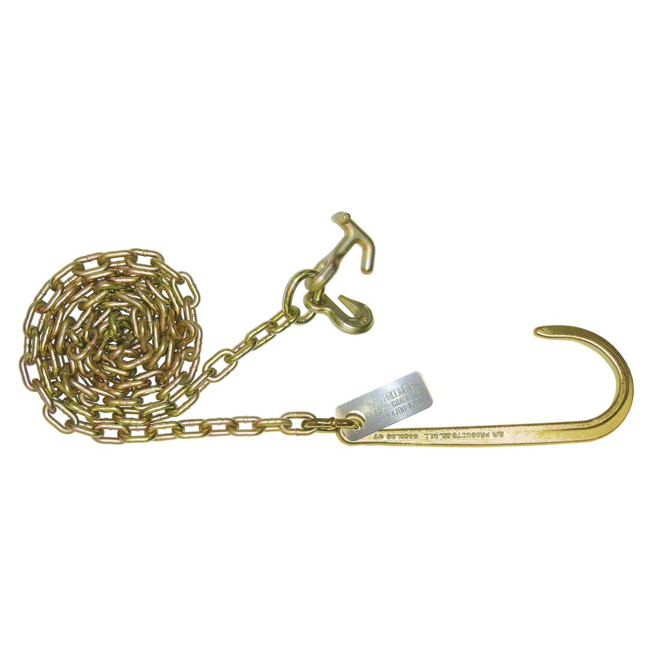 Grab, Hammerhead T-J Combo, & 15” J Hook Chain 10-Foot