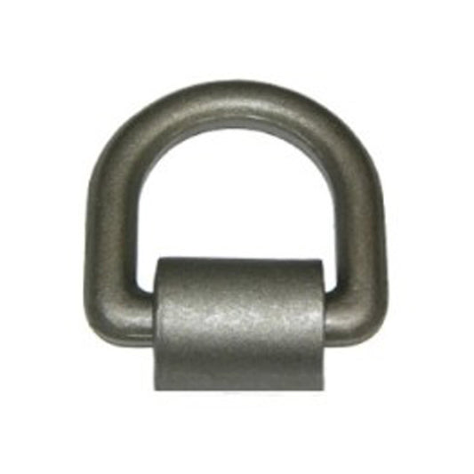 Heavy-Duty Self-Colored Weld-On Steel D-Ring 1-Inch